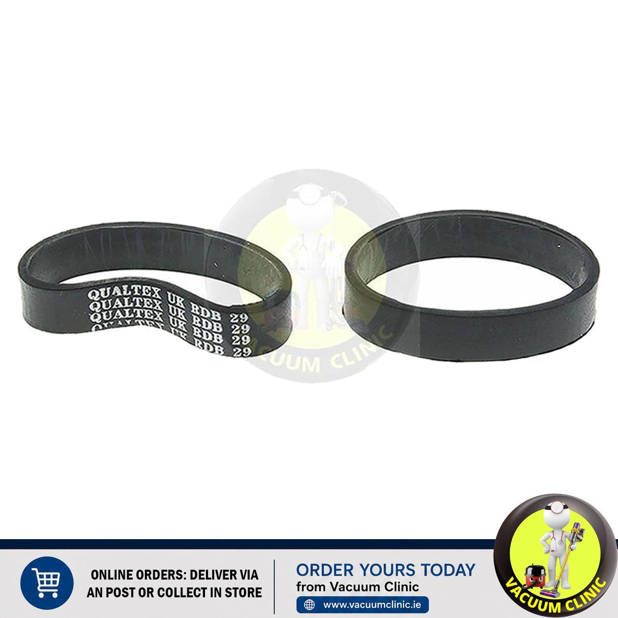 KIRBY DRIVE BELTS KNURLED ALT EXSPPP115 (6004) EXSRDB42