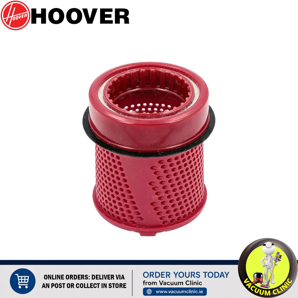 HOOVER PRE MOTOR FILTER SPINNING PART DS22G (6006) HVR48023783