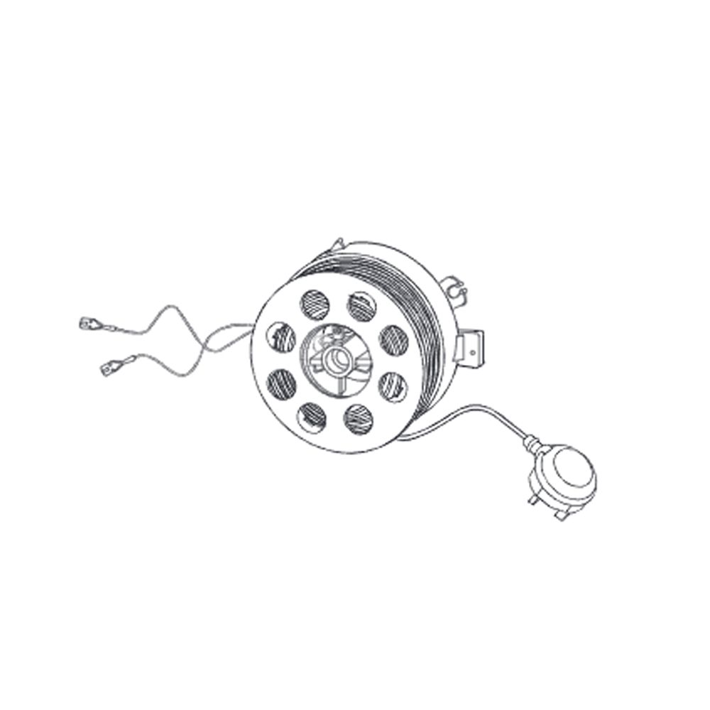 DYSON 901735-01 REWIND GREY FLEX YELLOW PLUG DC02 (4804) DYS901735-01