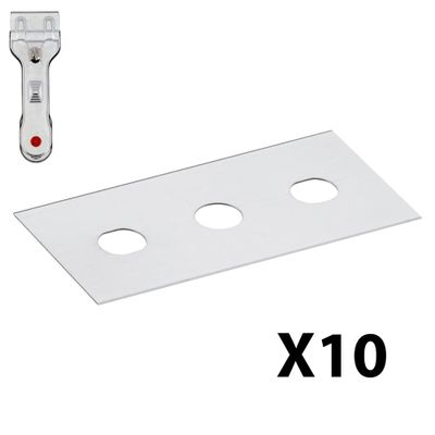 HOB SCRAPER MIS68 BLADES X10 (0804) EXSMIS68B