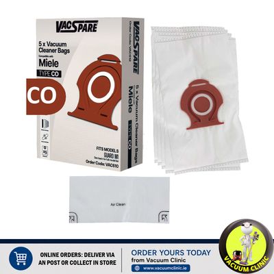 MIELE CO MICROFIBER BAGS PACK OF 5 (0502) EXSVAC610