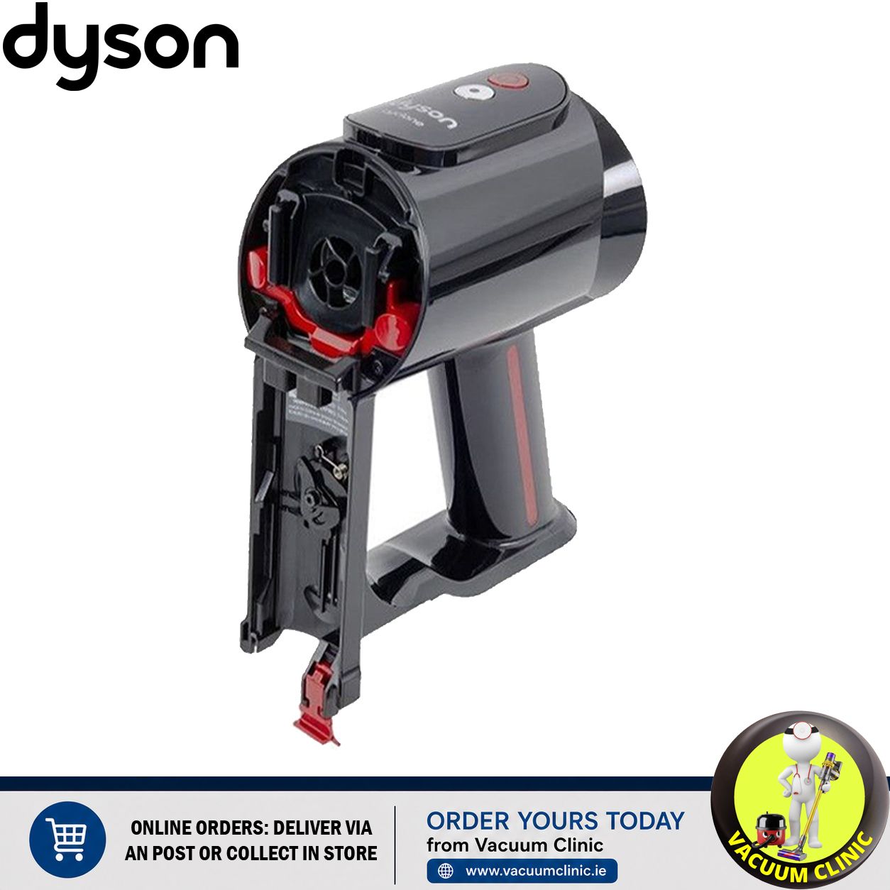 DYSON V8 MAIN BODY ASSY BLACK (4501) DYS966462-01