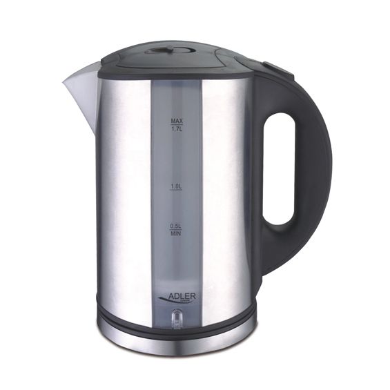 ADLER 1.7L STAINLESS STEEL KETTLE 2200W (3301) ADLAD1216