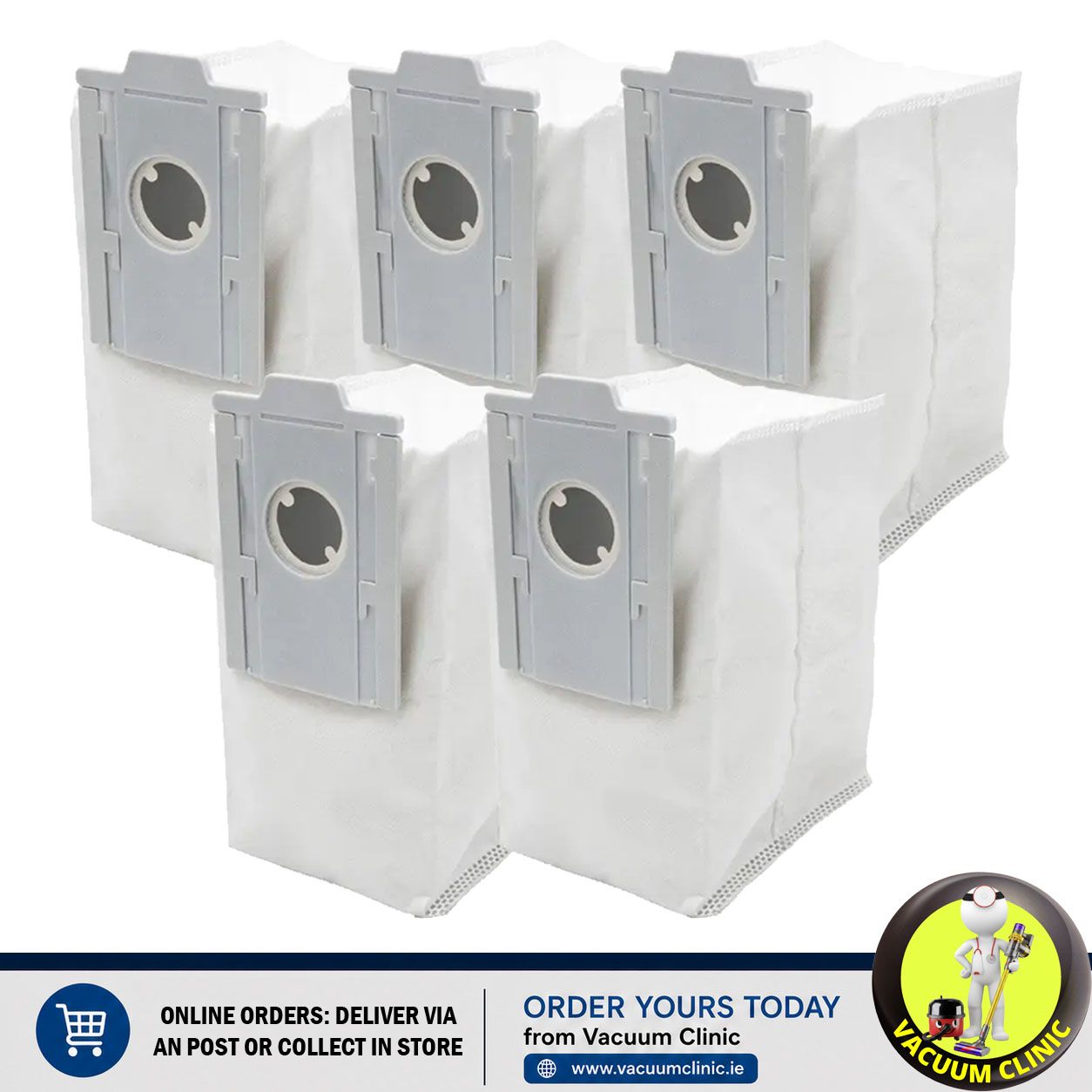 5X SAMSUNG JET CLEAN STATION BAGS SQOON (0705) EXSSQ42163