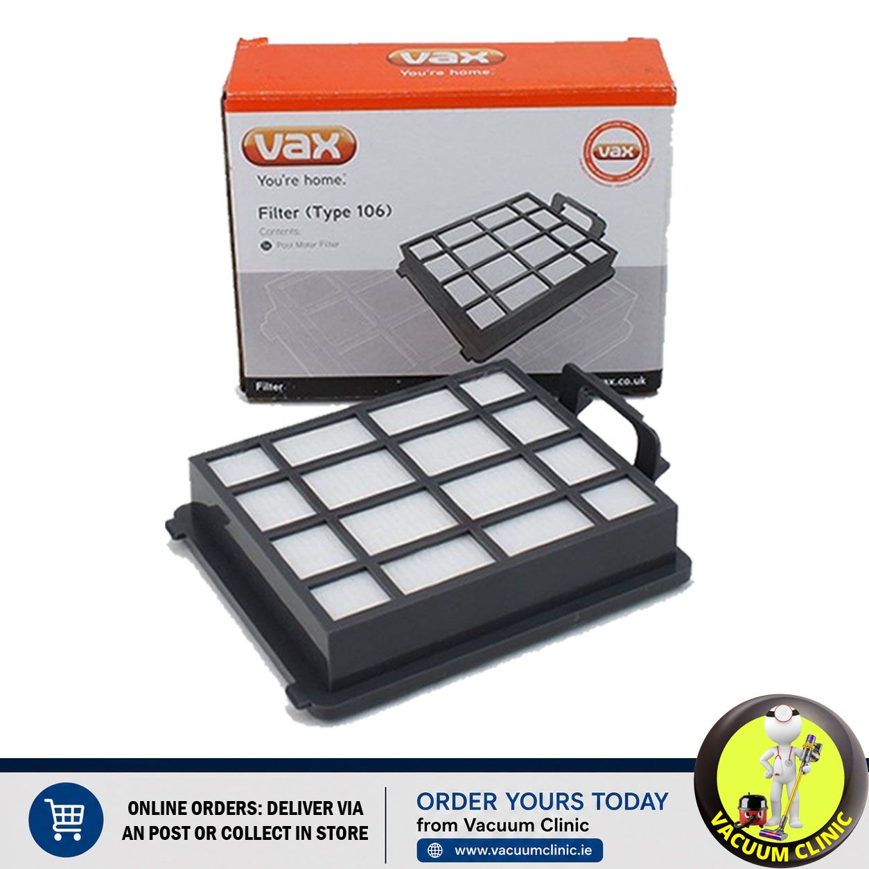 VAX FILTER TYPE 106 (2902) VAX1113439000