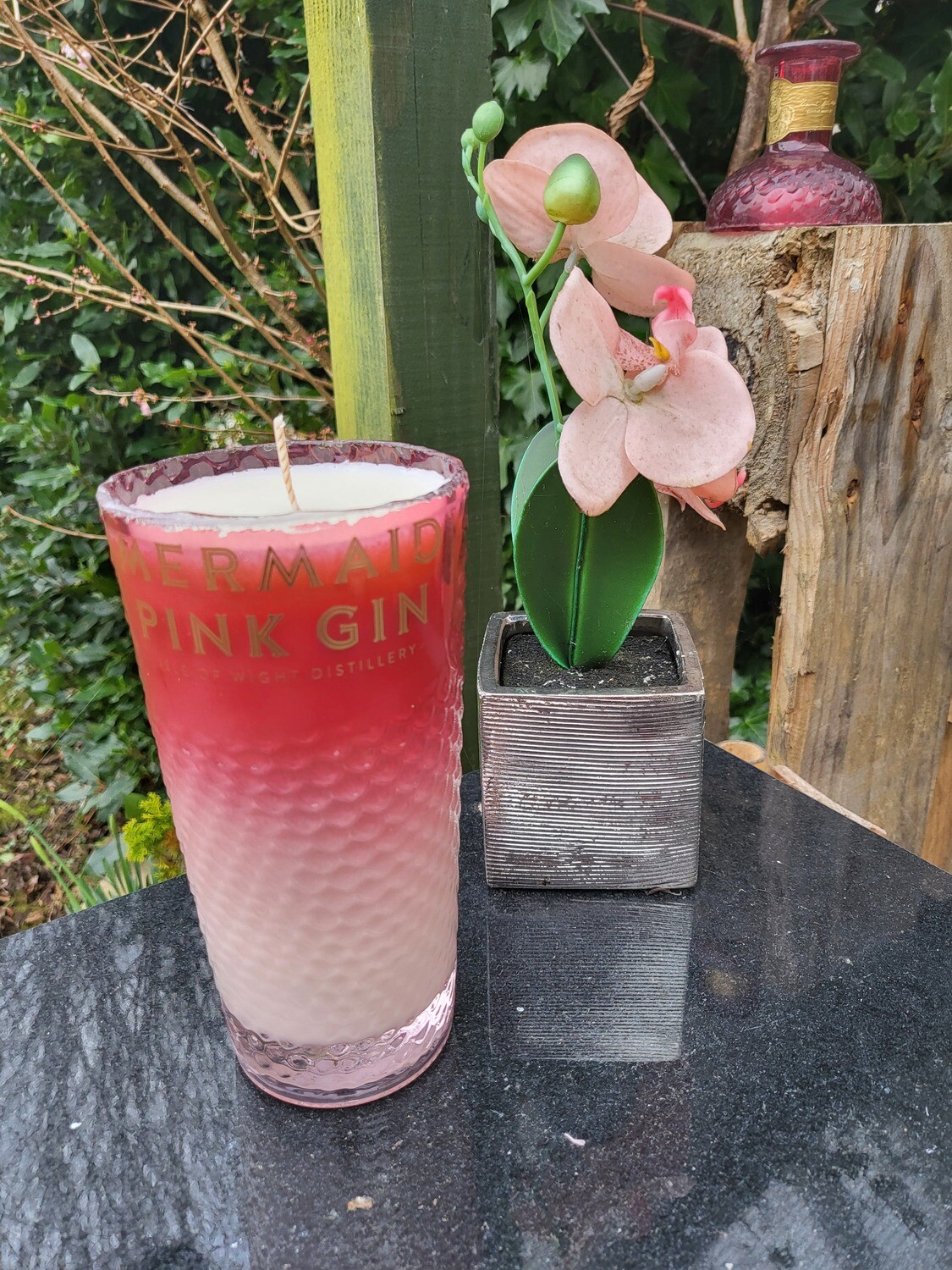 Mermaid Pink Gin Candle