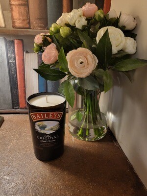 Baileys Bottle candle