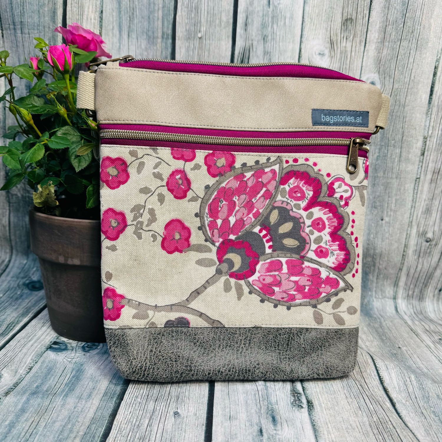 Laila.bag H - Pink Flowers