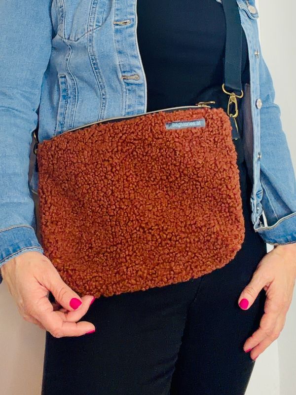 Immerdabei - Plüsch braun