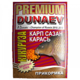 Прикормка &quot;DUNAEV-PREMIUM&quot; 1кг Карп-Сазан Кукуруза