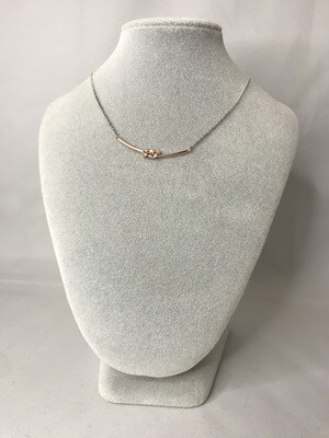 Rose Gold Knot Necklace