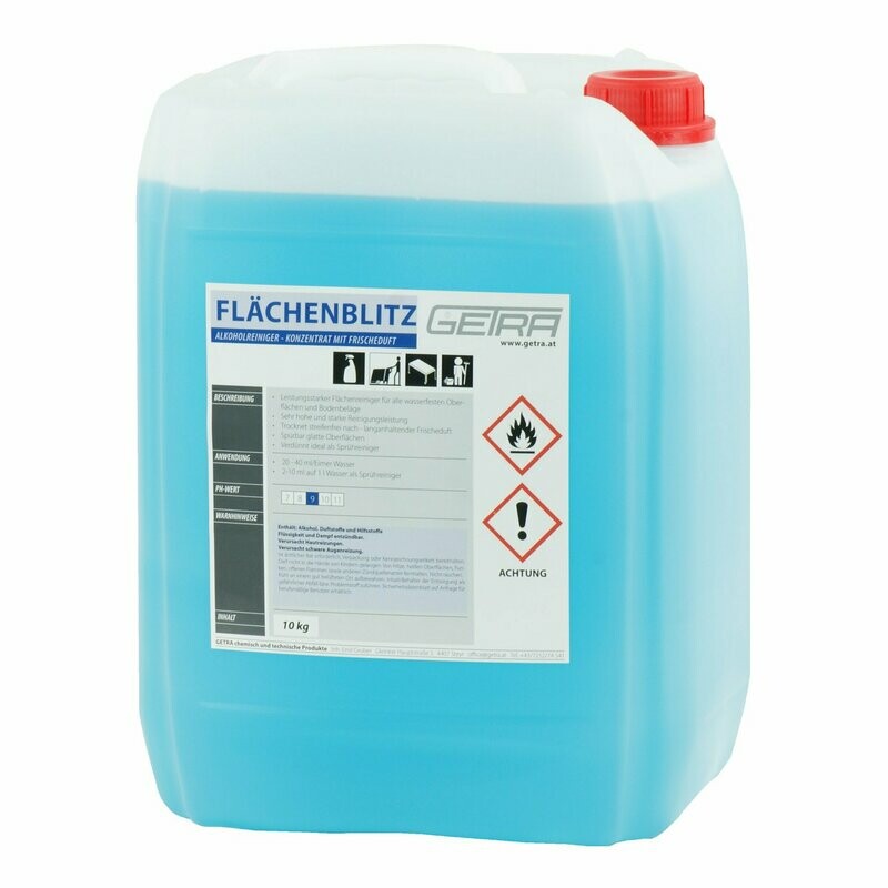 GETRA Flächenblitz - Alkoholreiniger