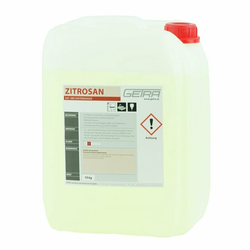 GETRA Zitrosan Sanitärreiniger