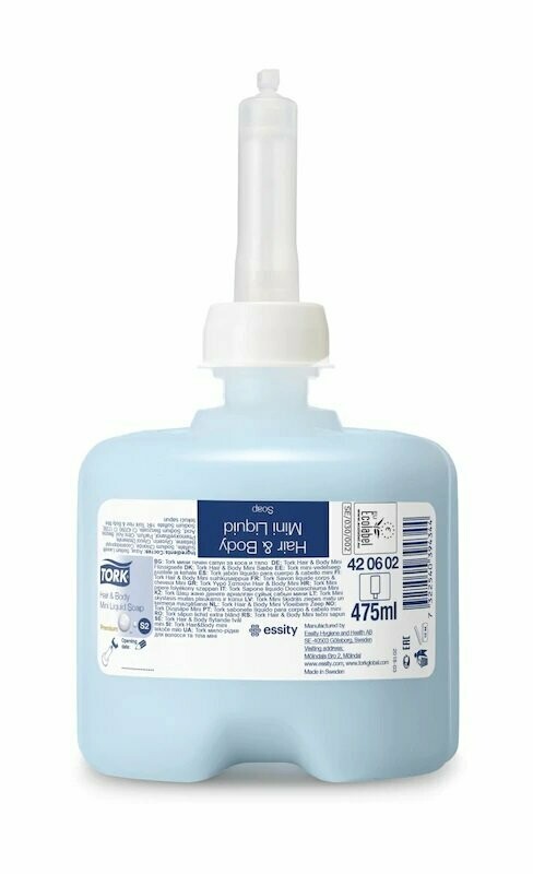 S2 Tork Mini Duschcreme 500 ml 8 Stk. (420602)