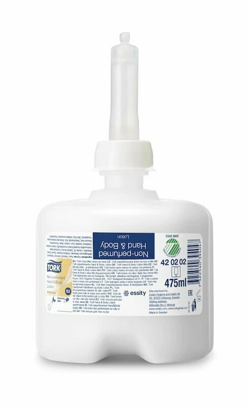 S2 Tork unparfümierte Hand & ​​​Body Lotion 500 ml 8 Stk. (420202)