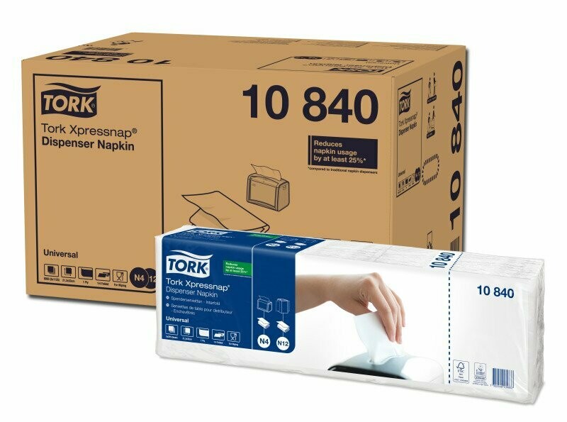 TORK N4 Xpressnap Weiße Spenderserviette (10840)