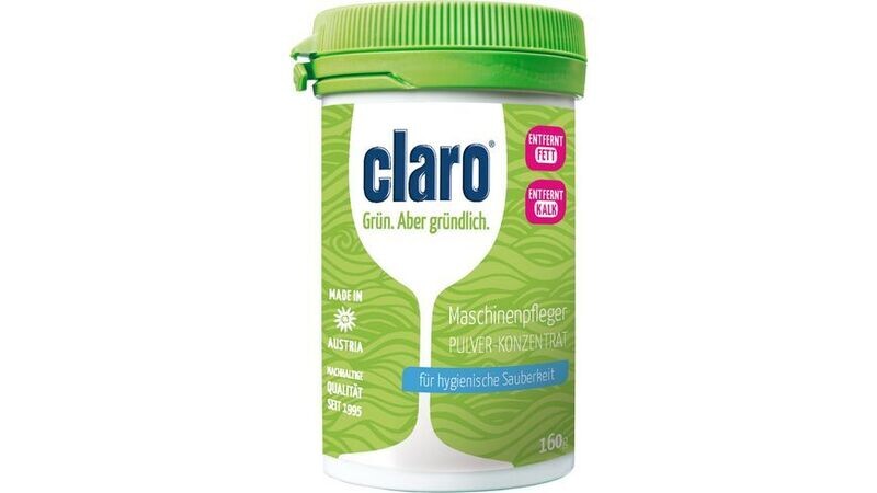 claro ÖKO Maschinenpfleger Pulver 160g