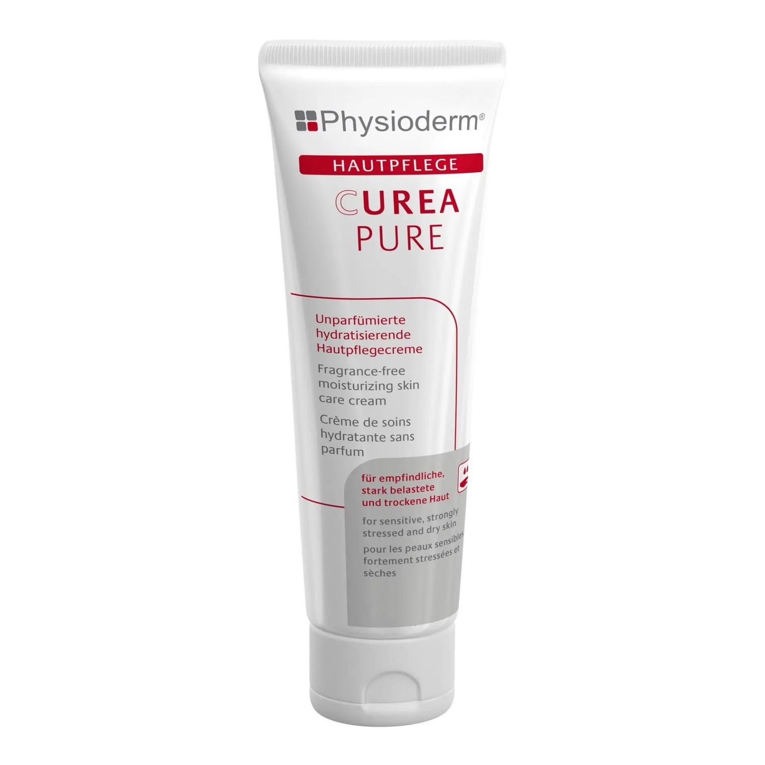 Physioderm Hautpflegecreme CUREA PURE unparfümiert 100 ml Tube