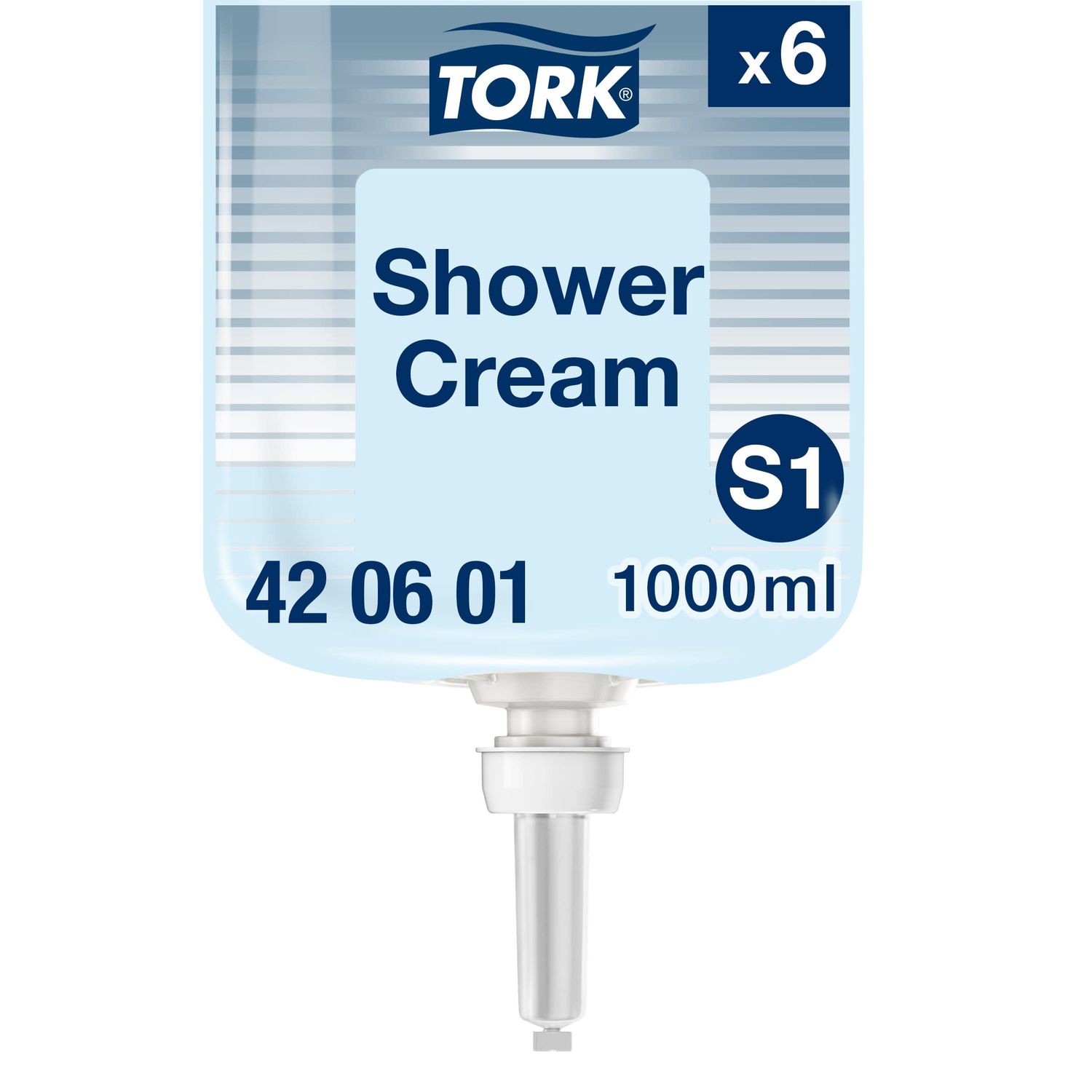 S1 Tork Duschcreme 1000 ml 6 Stk (420601) S1 Tork Duschcreme 1000 ml 6 Stk (420601)