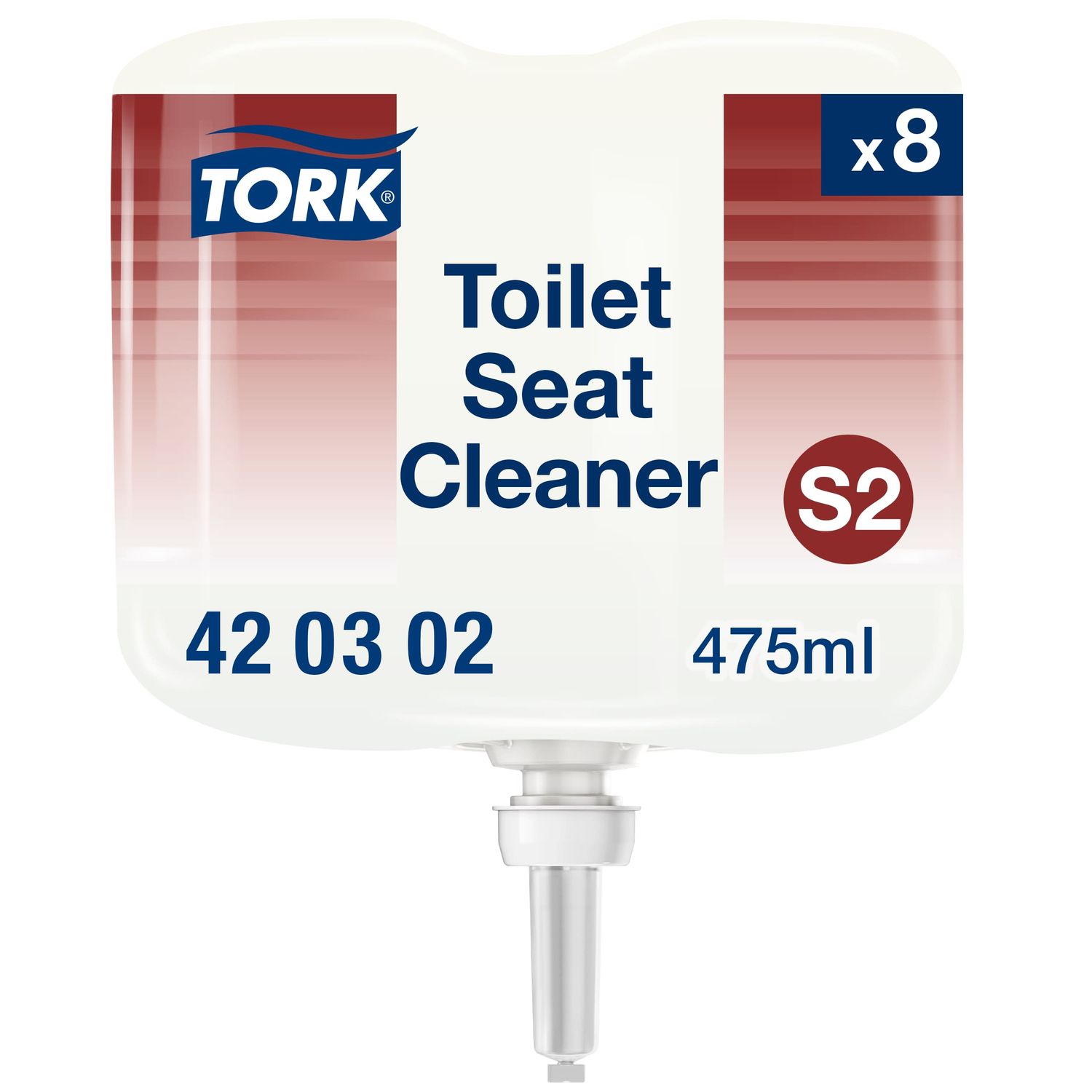 S2 Tork Toilettensitzreiniger 500 ml 8 Stk. (420302)
