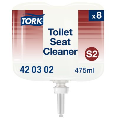 S2 Tork Toilettensitzreiniger 500 ml 8 Stk. (420302) S2 Tork Toilettensitzreiniger 500 ml 8 Stk. (420302)