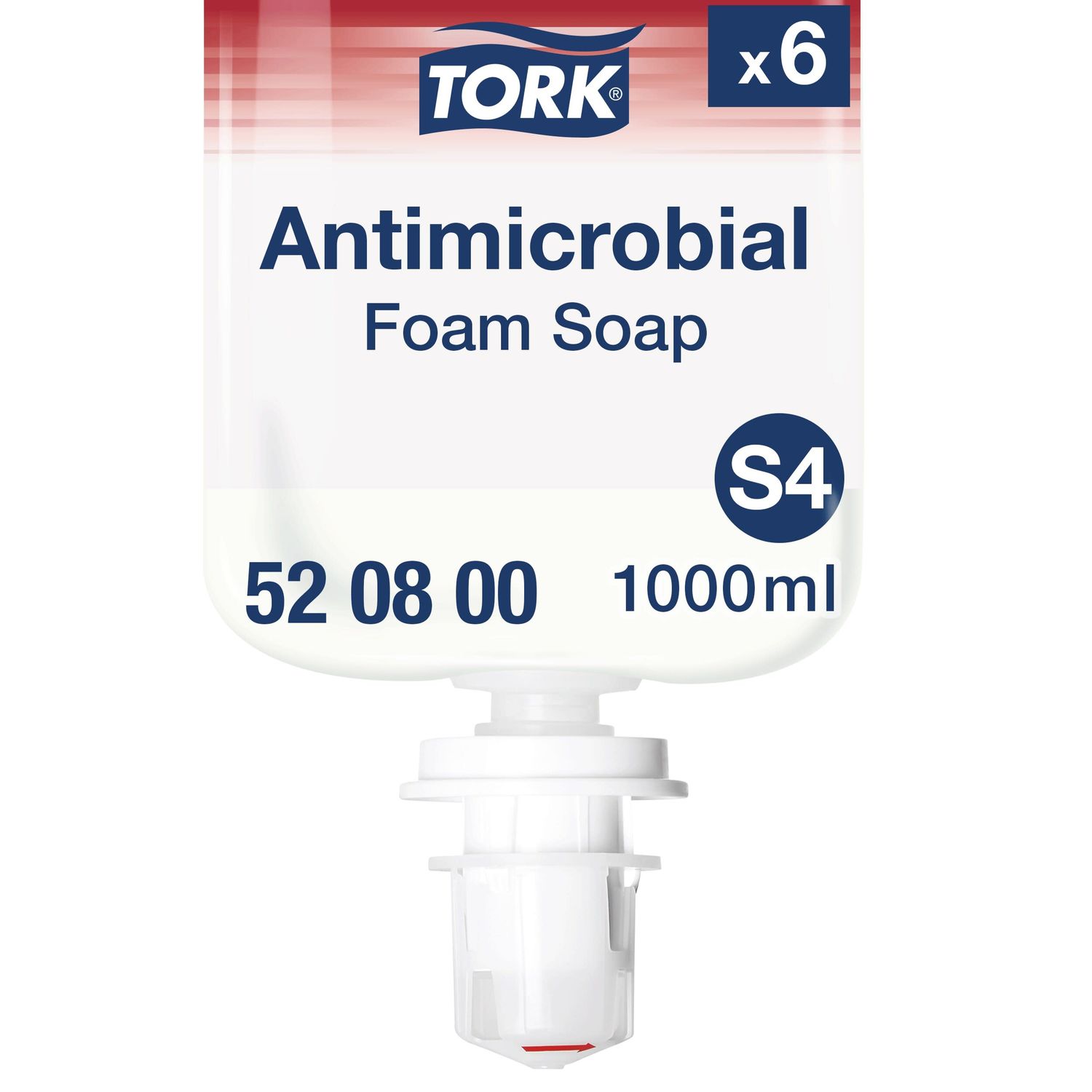 S4 Tork Schaumseife zur Händedekontamination 1000 ml 6 Stk. (520800)