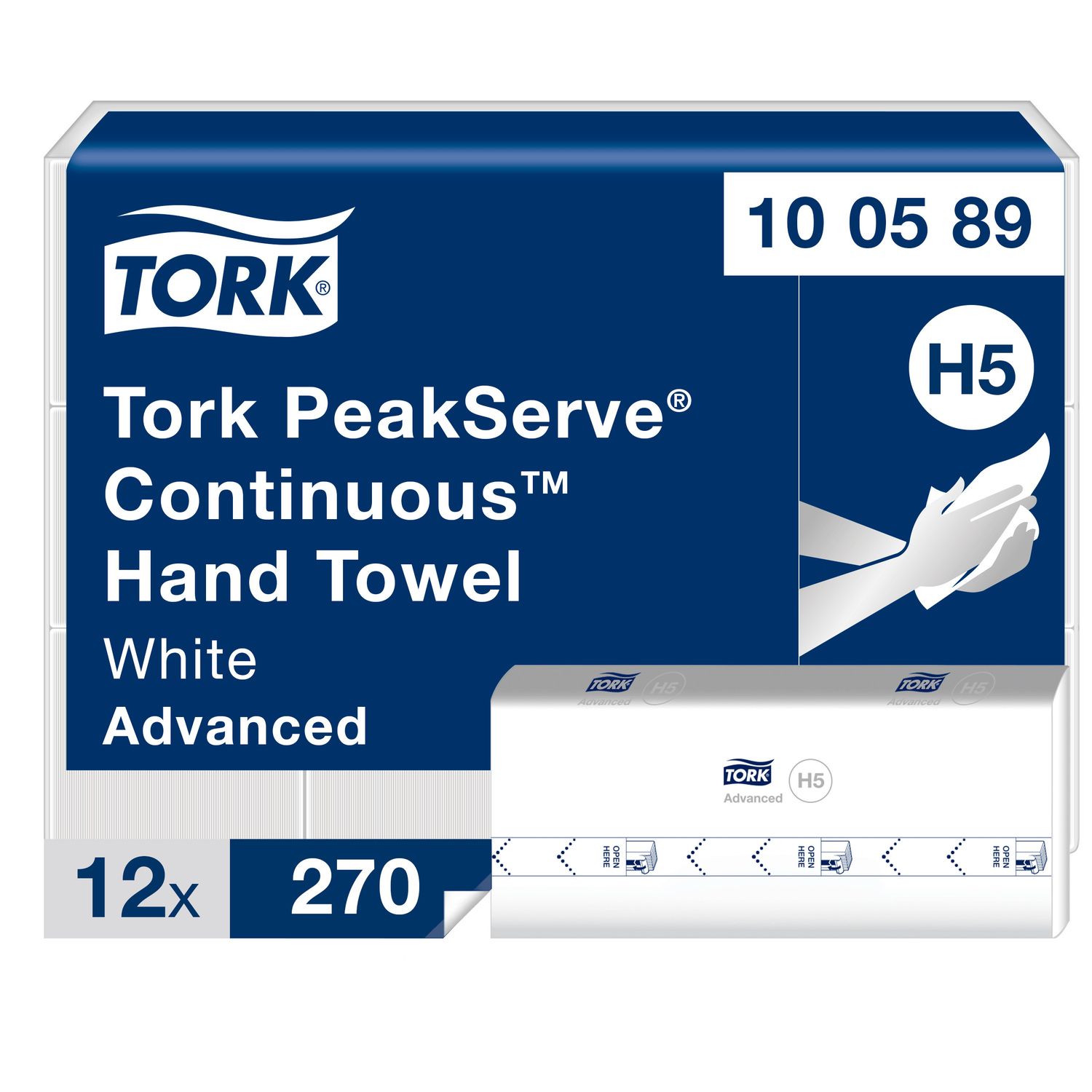 TORK H5 PeakServe Endlos Handtücher (100589) TORK H5 PeakServe Endlos Handtücher (100589)
