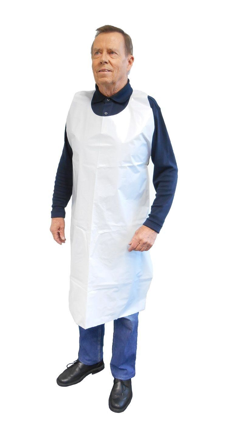 PE-Schürzen 120 cm, geblockt, 1000 Stk.