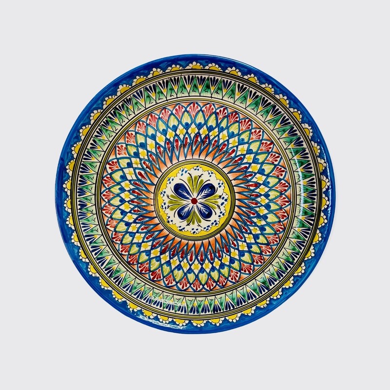 Handmade Legan 15 cm “Mechrob”, blue pattern