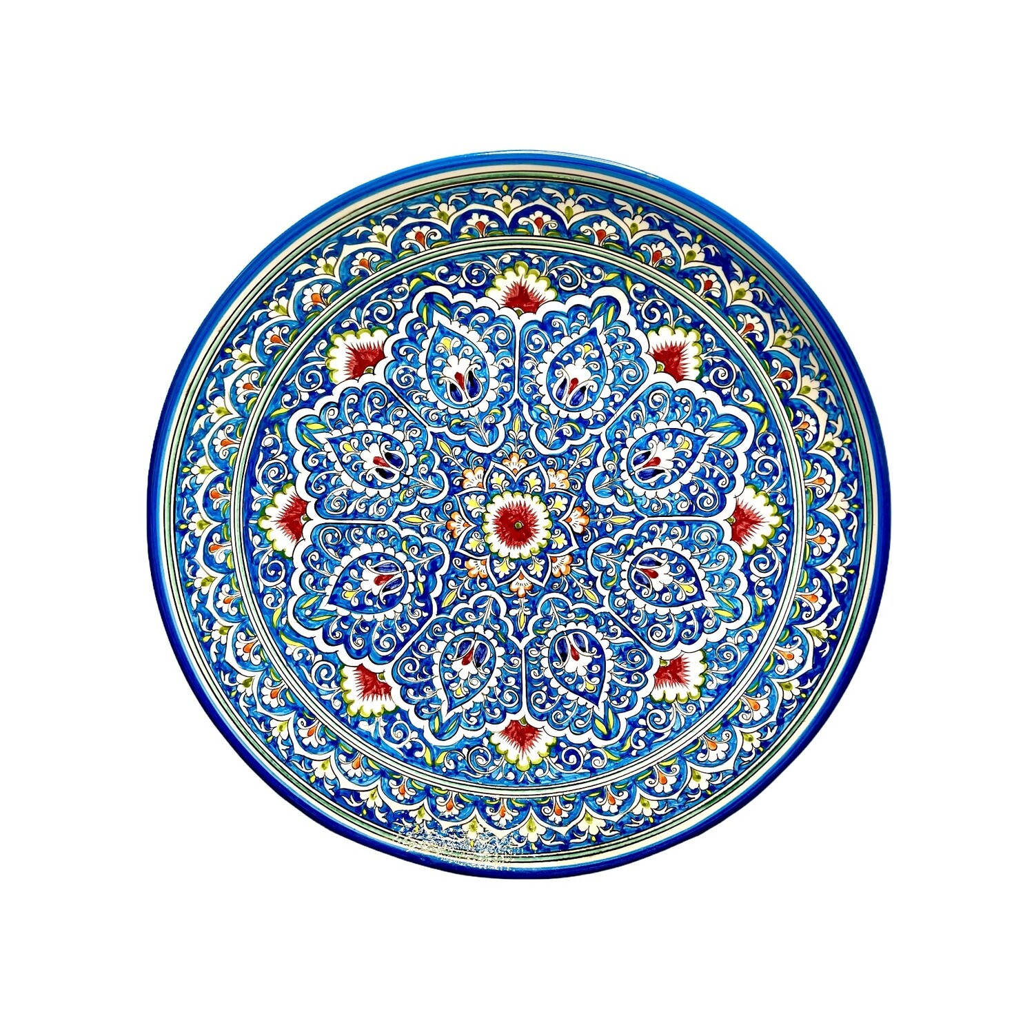 Leganas 42 cm Karakalam "Qora galam", mėlynas raštas