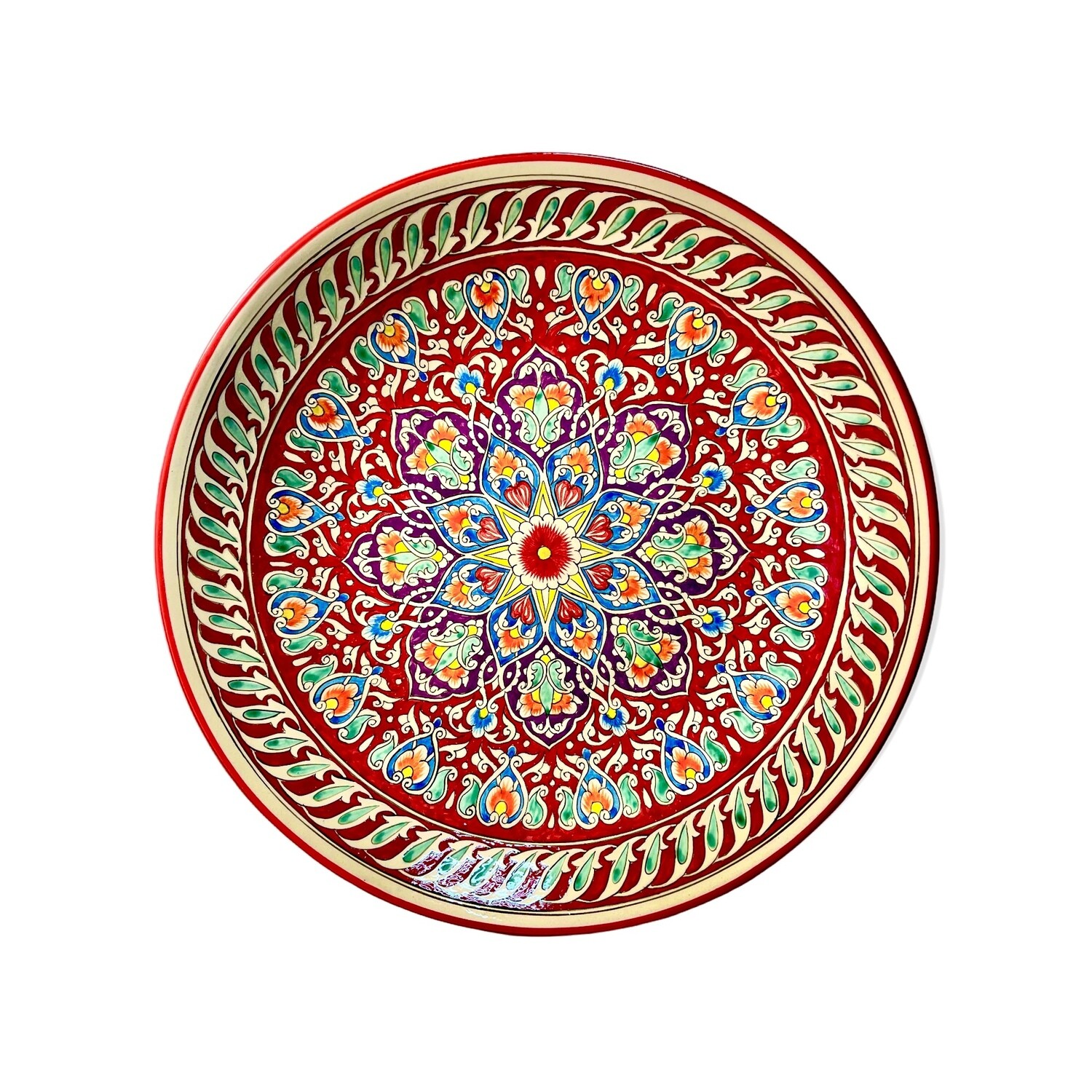 Leganas 42 cm Karakalam "Qora galam", raudonas raštas