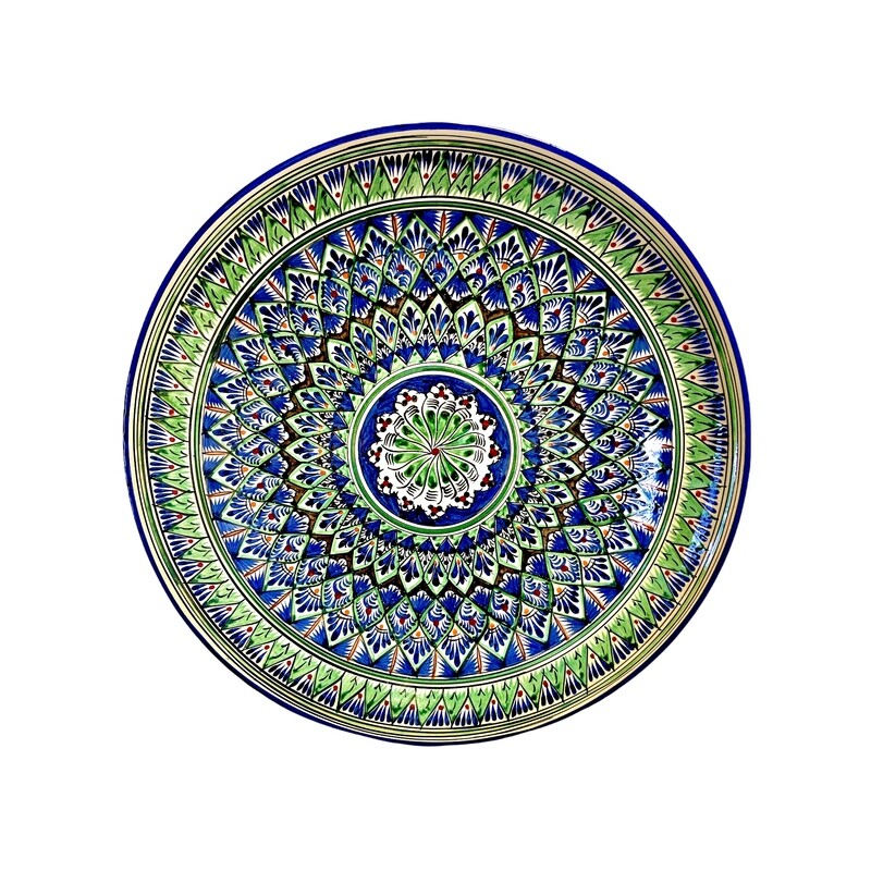 Handmade Legan 42 cm “Mechrob”, blue pattern