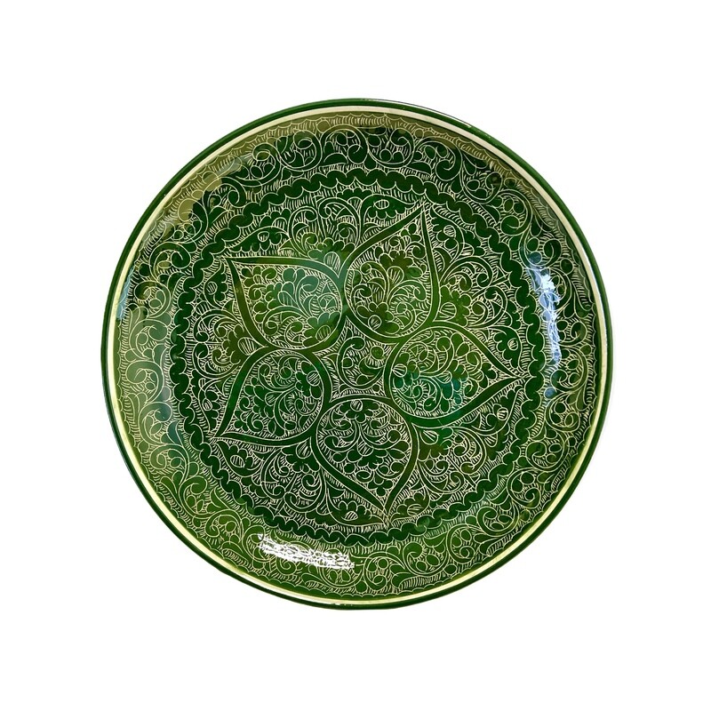 Handmade Legan 17 cm green “Tilma”