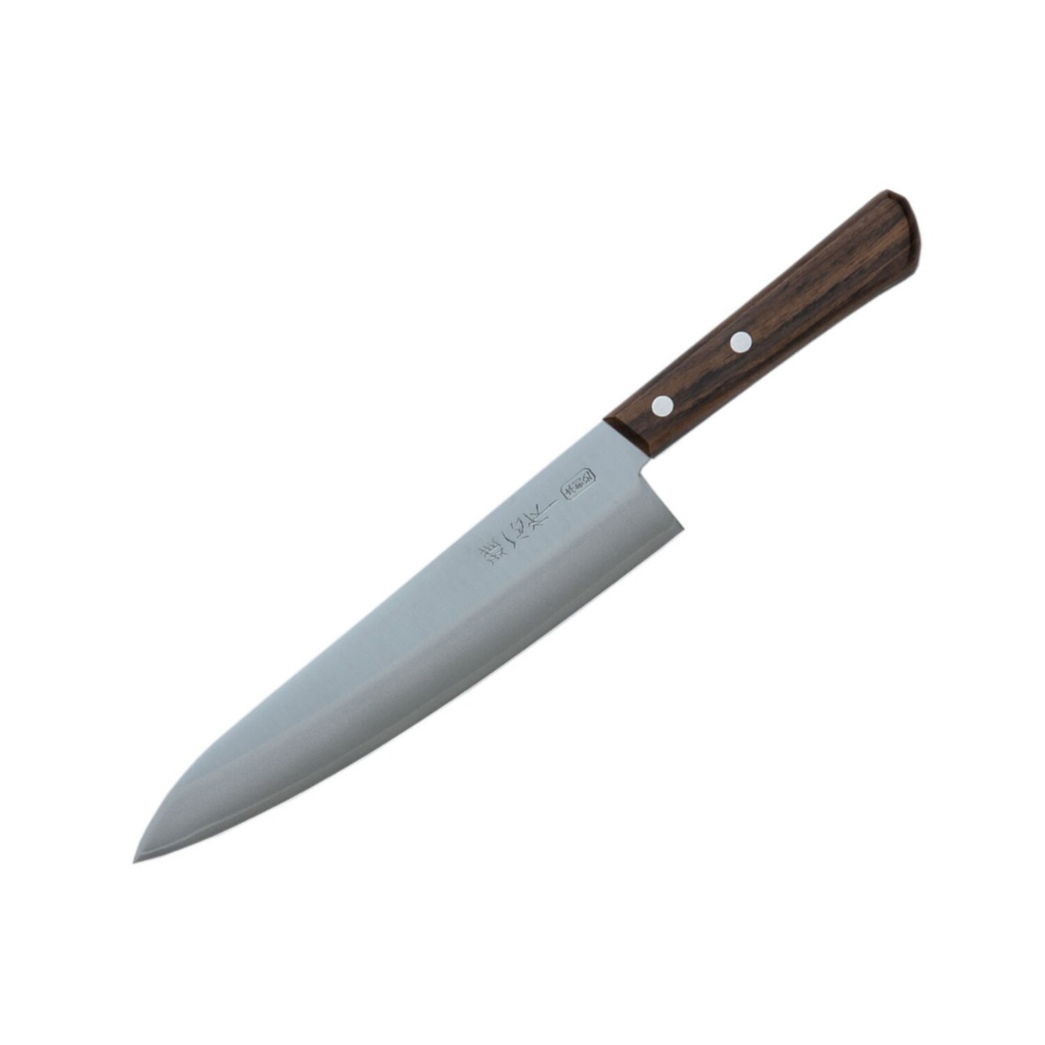 Miyabi Isshin šefo peilis 21 cm, bendras ilgis 34 cm.