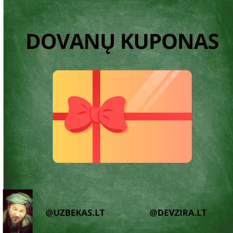 Dovanų kuponas 10-310 Euro