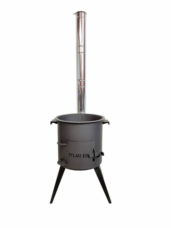 Fire stove “Premium Plus”, for Kazan 8-10 l, wall thickness 3mm