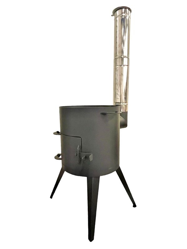 Fire stove “Premium Plus”, for Kazan 8-10 l, wall thickness 3mm