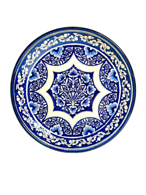 Handmade Legan 30 cm "Qora galam", blue pattern Handmade Legan 30 cm "Qora galam", blue pattern