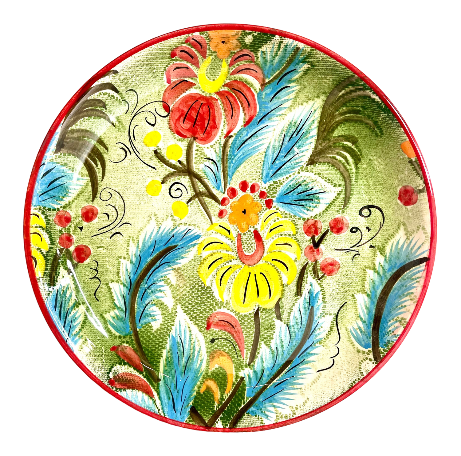 Handmade Legan 38 cm Karakalam &quot;Qora galam&quot;, Gul Navgari