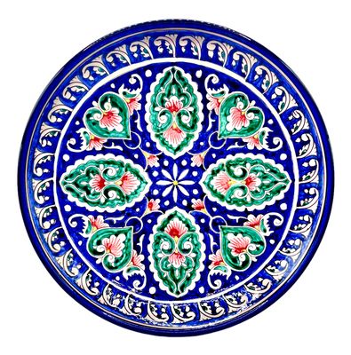 Handmade Legan 30 cm "Qora galam", blue pattern Handmade Legan 30 cm "Qora galam", blue pattern