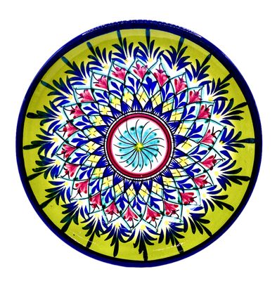 Handmade Legan 22 cm "Fondor", green pattern