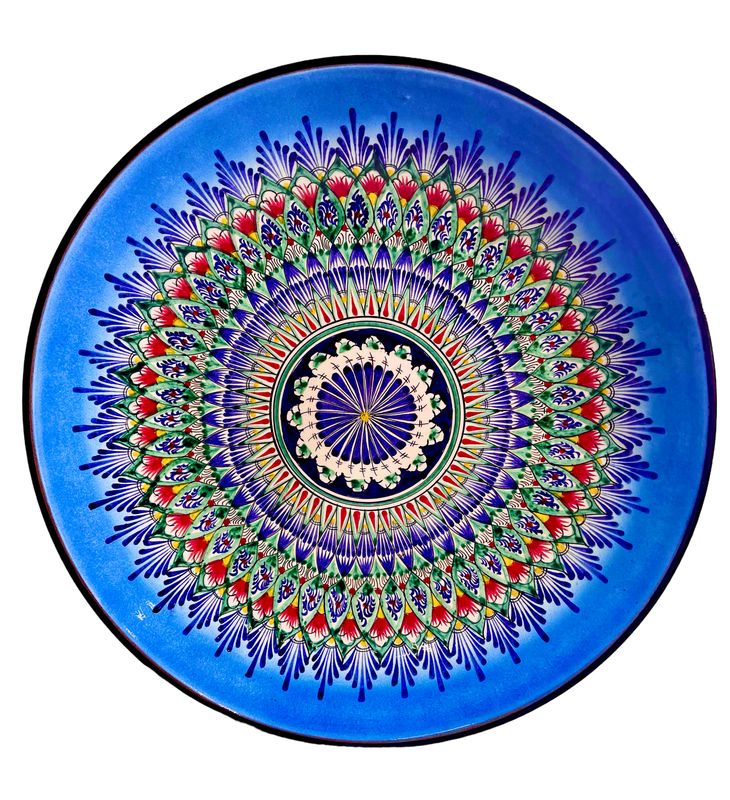 Handmade Legan 42 cm &quot;Fondor&quot;, blue pattern