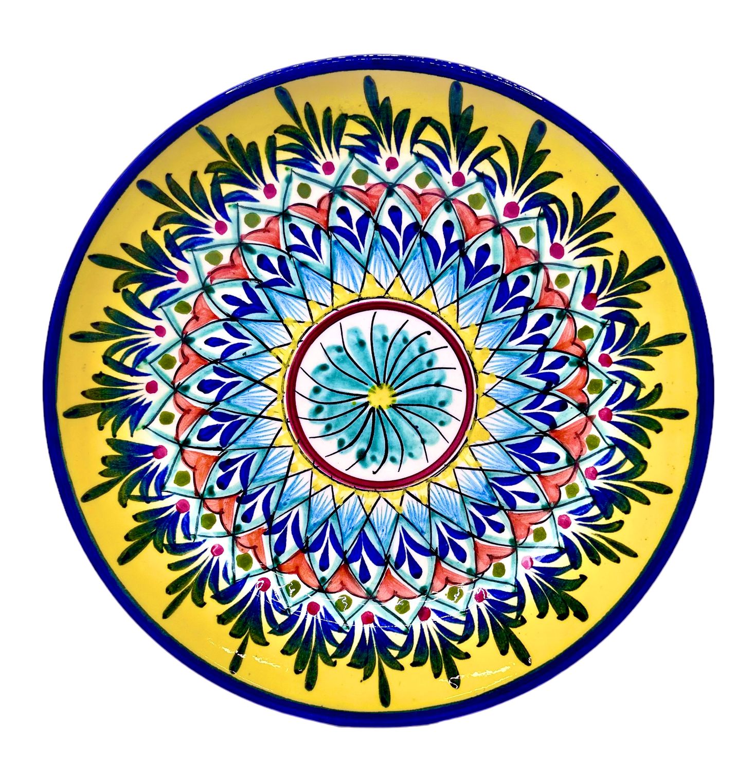 Handmade Legan 22 cm &quot;Fondor&quot;, yellow pattern