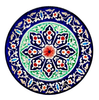 Handmade Legan 22 cm "Qora galam", blue pattern Handmade Legan 22 cm "Qora galam", blue pattern