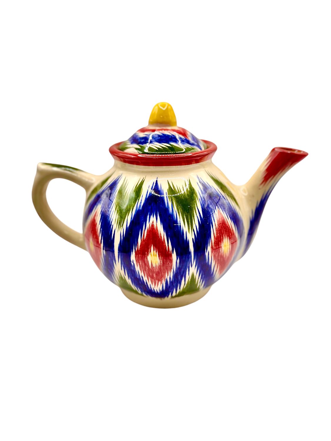 Handmade Teapot 1l &quot;Atlas&quot; pattern