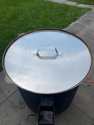 ​​Lid for kazan 110l - D82 cm, Aluminum, flat