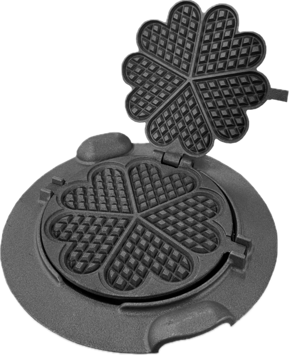 Heart Shaped Pancake Pan (Reversible)