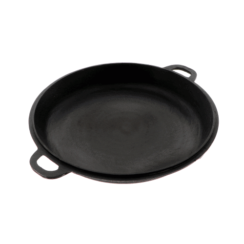 Polished Uzbek frying pan-lid for 22 l kasan