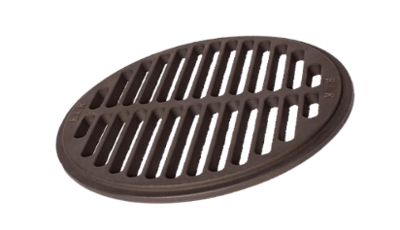 Cast iron grill grate, D34 cm