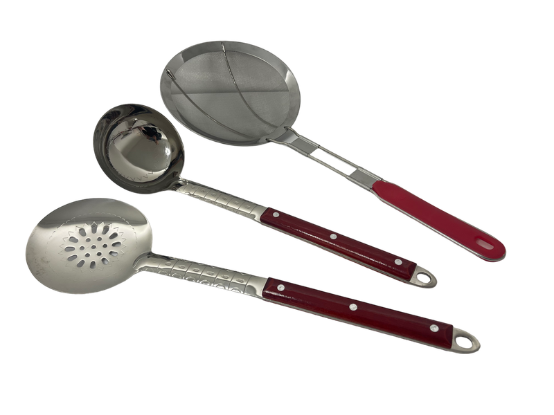 Skimmer 40 cm, Ladle 40 cm, Skimmer-colander 45 cm Skimmer 40 cm, Ladle 40 cm, Skimmer-colander 45 cm